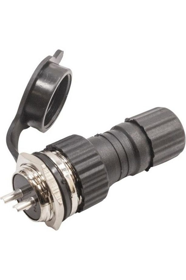 MR-261N 2 PİNLİ GX16 SU GEÇİRMEZ MAYK KONNEKTÖR MİKE FİŞ 2P - 3