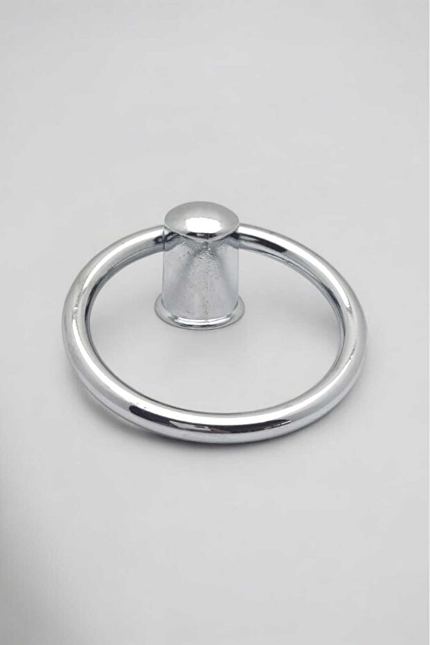 Rings Metal Chrome Kitchen, Hallway, Cabinet, Drawer Handle
