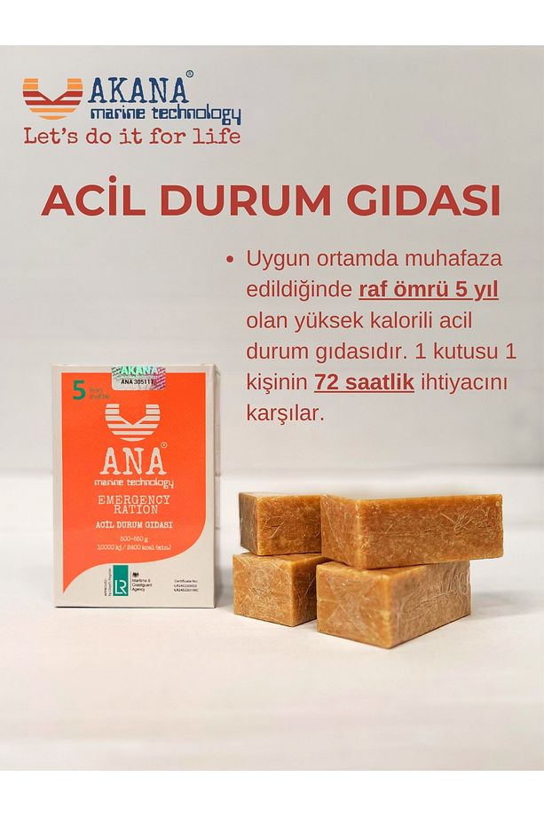 Deprem-Afet Çantası Tek Özel Gıda Ve Su Içeren 5 Kişilik Set - 4