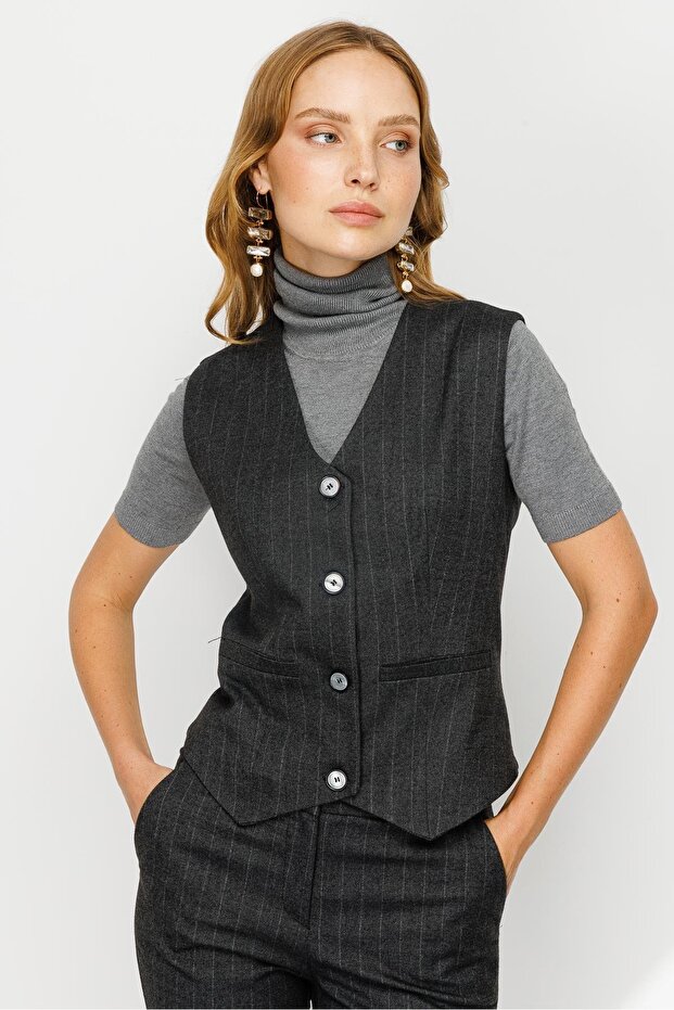 Modailgi Yelek Antrasit - 3