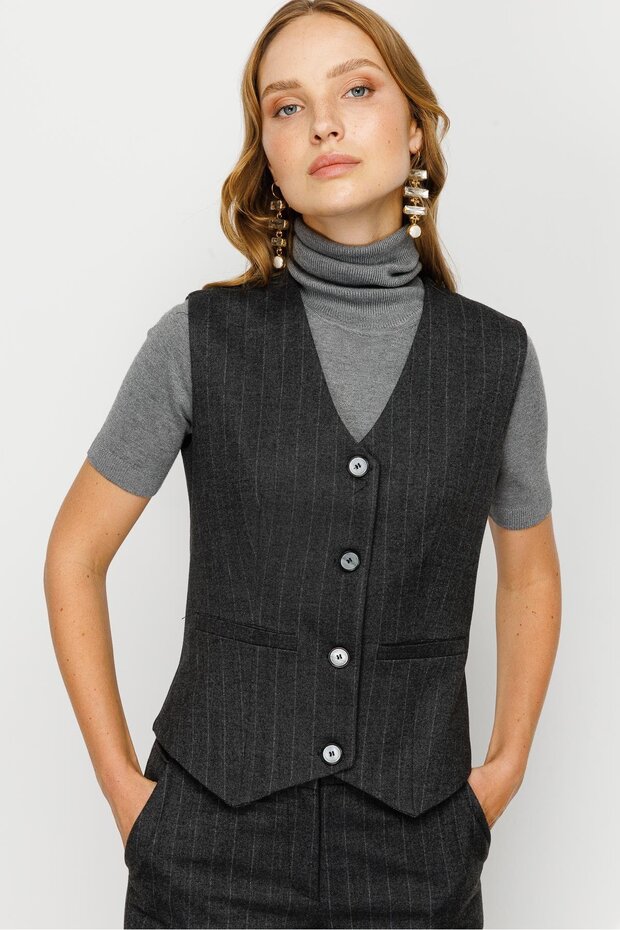 Modailgi Yelek Antrasit - 1