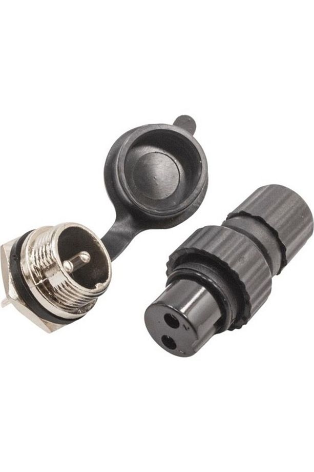 MR-261N 2 PİNLİ GX16 SU GEÇİRMEZ MAYK KONNEKTÖR MİKE FİŞ 2P - 2