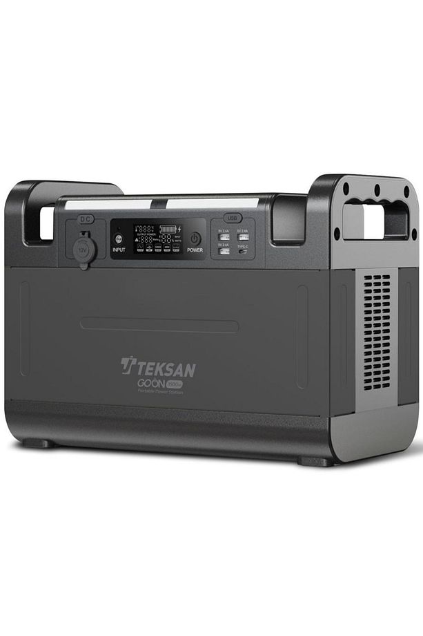 Go On 1500w Taşınabilir Güç Istasyonu, Güç Kaynağı, Güneş Paneliyle Şarj Desteği, Hafif, Led - 1