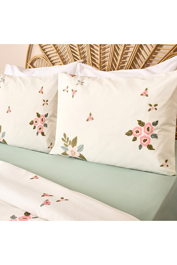 Soft Alius Single Pique Set - Ecru - 2