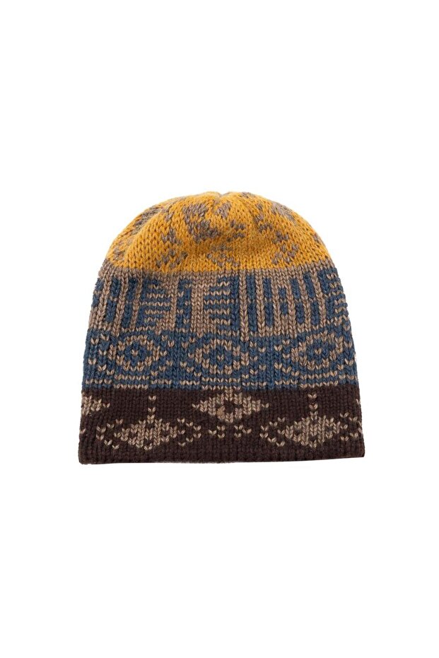 Harmony Beanıe Etnik Desen Kadın Triko Bere - Multi - 4