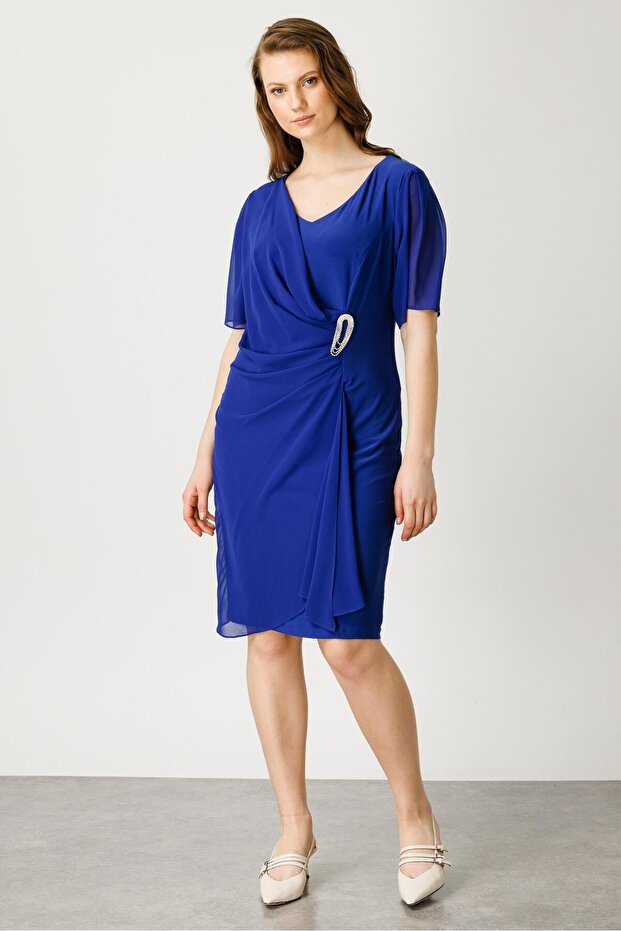 Modailgi  Elbise Saks - 3