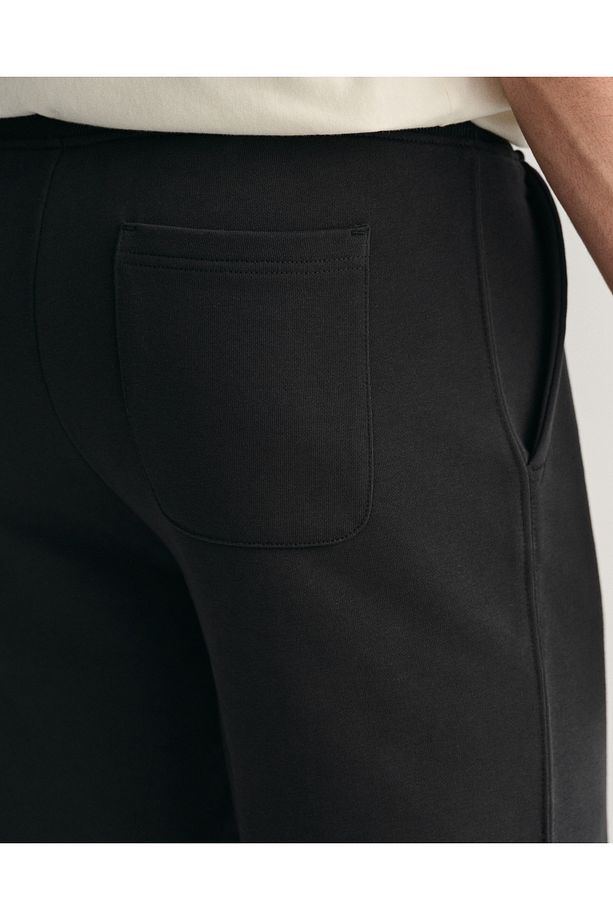 Erkek Siyah Regular Fit Şort - 8