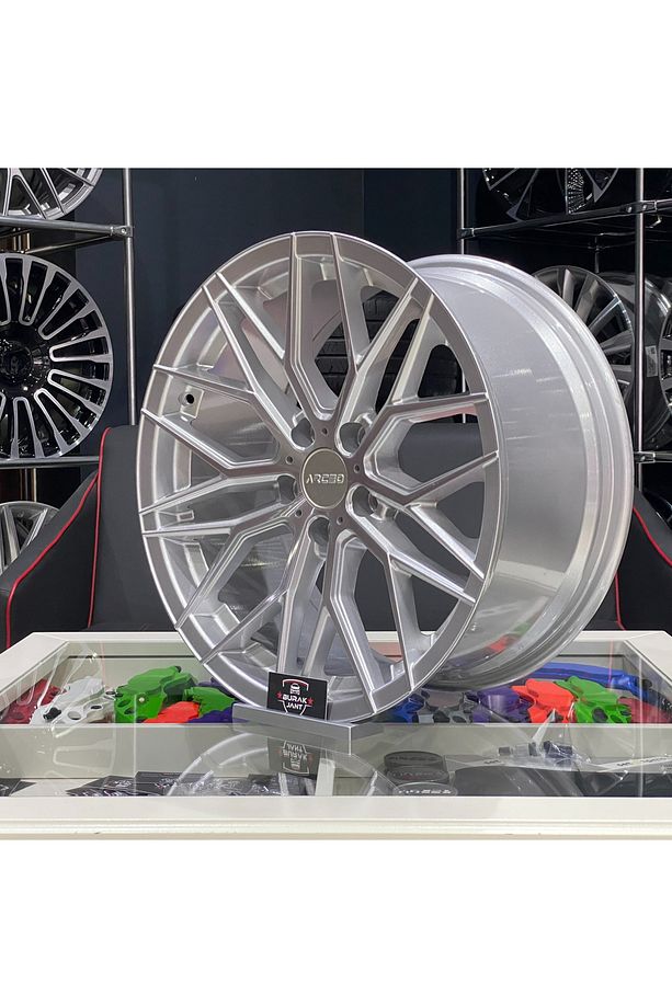 17 Inç 5x100 Valencia Silver Jant Modeli (4 ADET) - 3