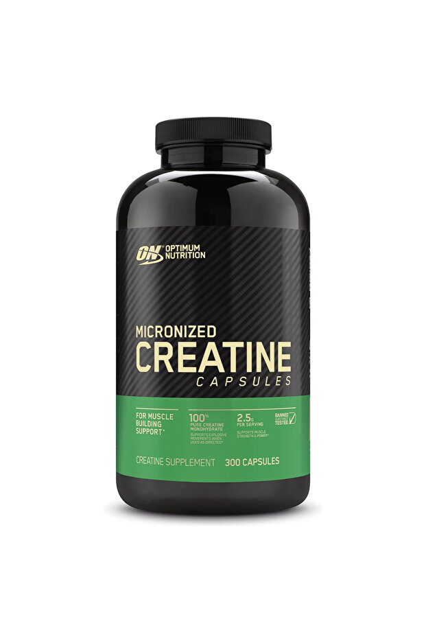 Micronized Creatine Capsules, 300 Capsules