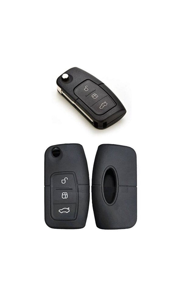 Ford 2006-2012 Silicone Control Cover with Switchboard 3 Buttons