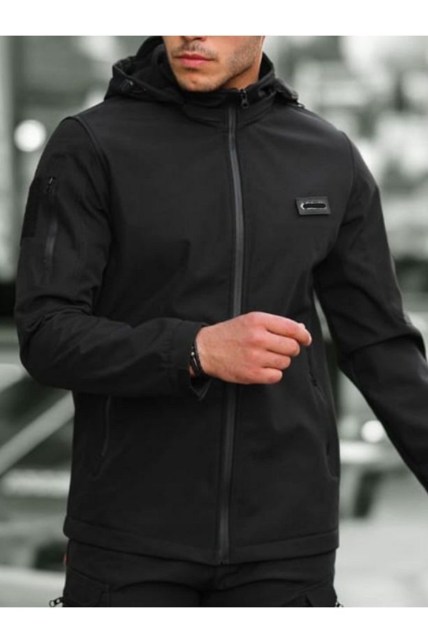 Soft-Shell Taktik Mont 305, Siyah - 2
