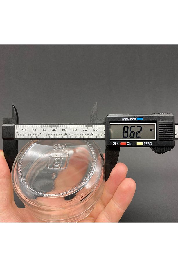8 Adet 230 Cc Cam Kavanoz - 230 ml Cam Kavanoz - Geniş Magnolia Kavanozu - 4