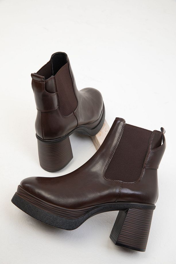 Kahve Kadın Bot & Bootie 19695 - 4