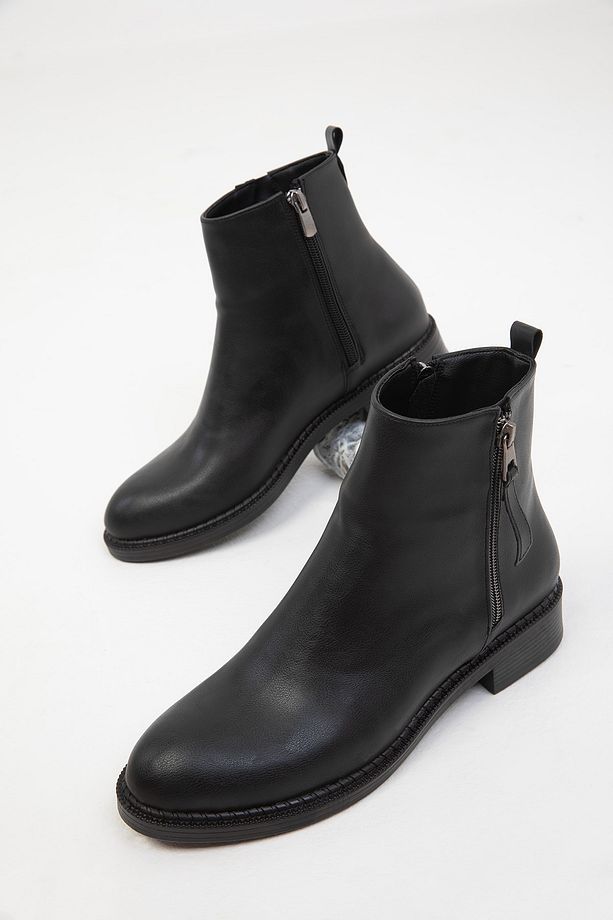 Siyah Kadın Bot & Bootie 19778 - 4