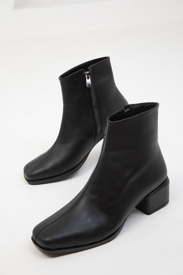 Siyah Kadın Bot & Bootie 18489 - 5