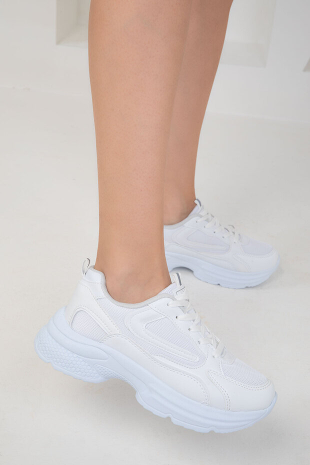 Női fehér tornacipő 18802 - 5