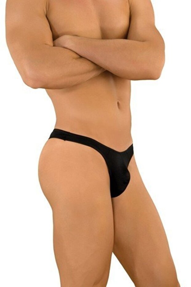 Erkek Siyah String Çamaşır - 3