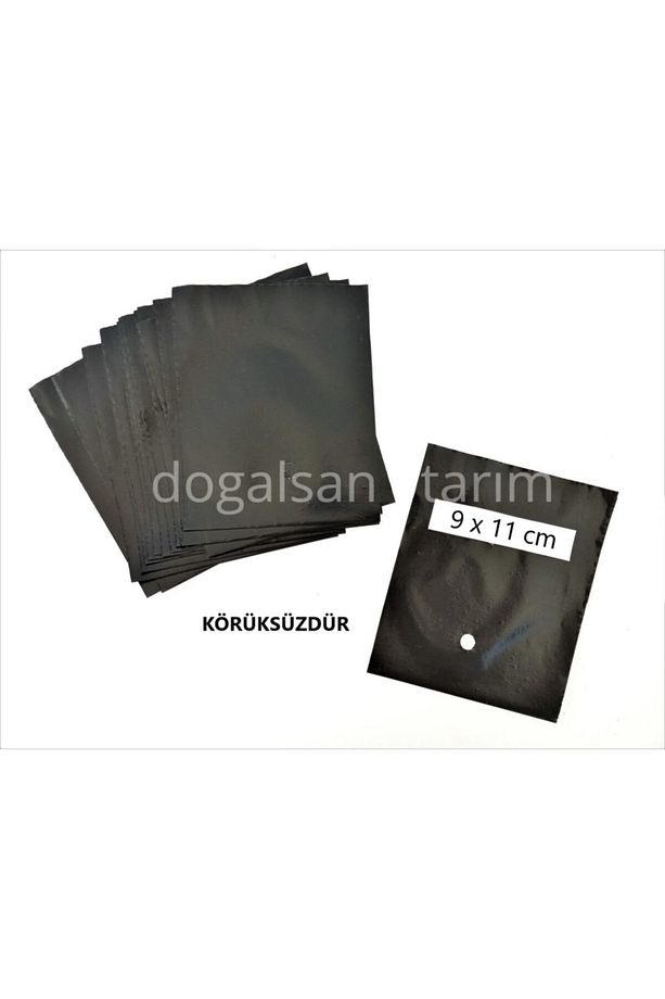 Fidan Poşeti 9x11 Cm 10 Adet Körüksüz Fide Poşeti Fide Torbası Fidan Körüksüz Fidan Torbası - 2