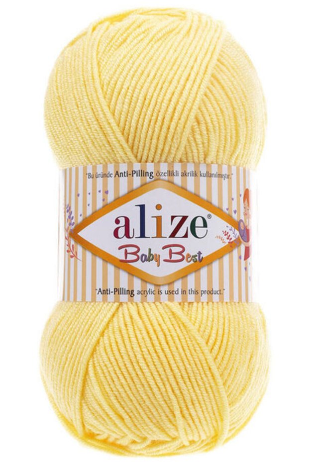 Baby Best Anti-pilling Baby Knitting Rope 250 Pack of 5