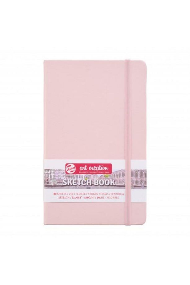 Art Creation Sketch Book Eskiz Bloğu 13x21 140gr 80 Yaprak Pembe - 1