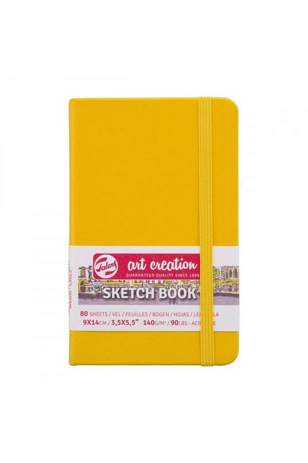 Art Creation Sketch Book Eskiz Bloğu 9x14 140gr 80 Yaprak Sarı - 1