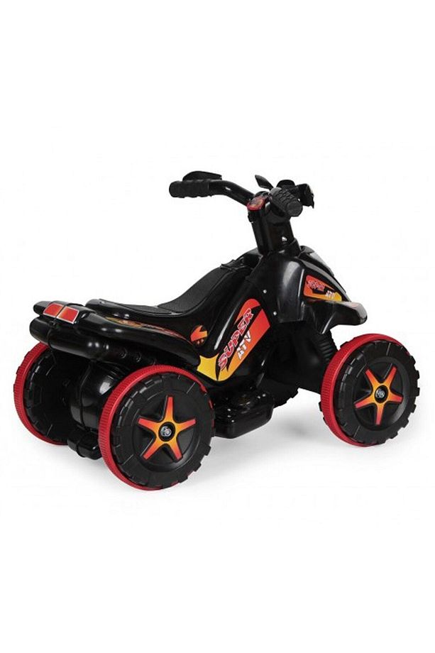 6v Akülü Atv - Siyah - 2