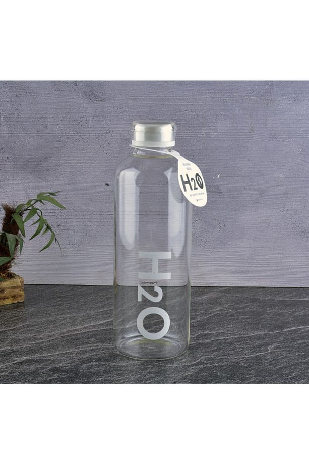 H2o 1lt Borosilikat Cam Matara - 1