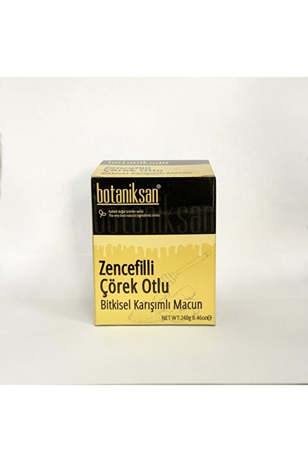 Zencefilli Çörekotlu Macun 240GR datça acıbadem - 1