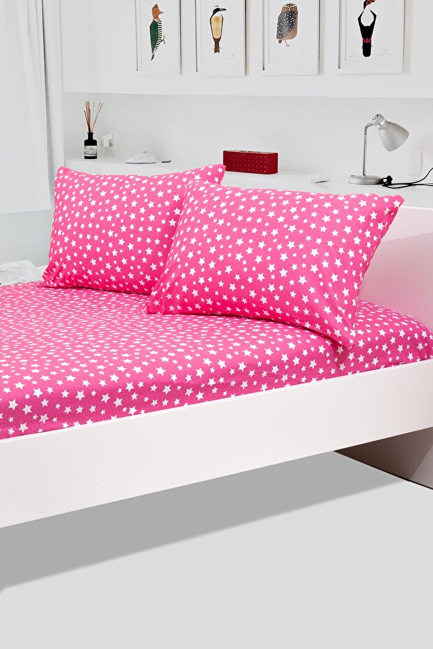 Ranforce Large Size Elastic Sheet and Pillow Case