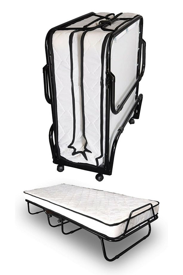 Inci Katlanır Yatak 80x200 Tek Kişilik Katlanır Yatak Karyola Portatif Ek Yatak - 1