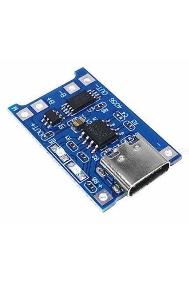 Tp4056 Type-c 1s 3.7v Lipo, Li-ion Pil Şarj Devresi: - 1