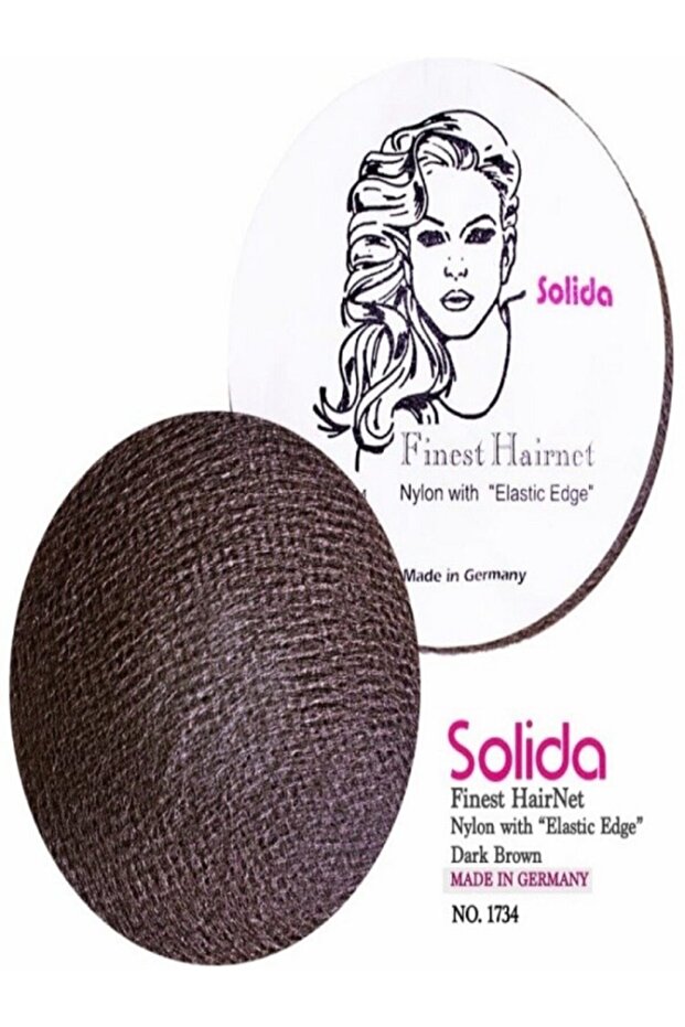 شبكة كعكة Finest Hairnet 100 قطعة بني داكن