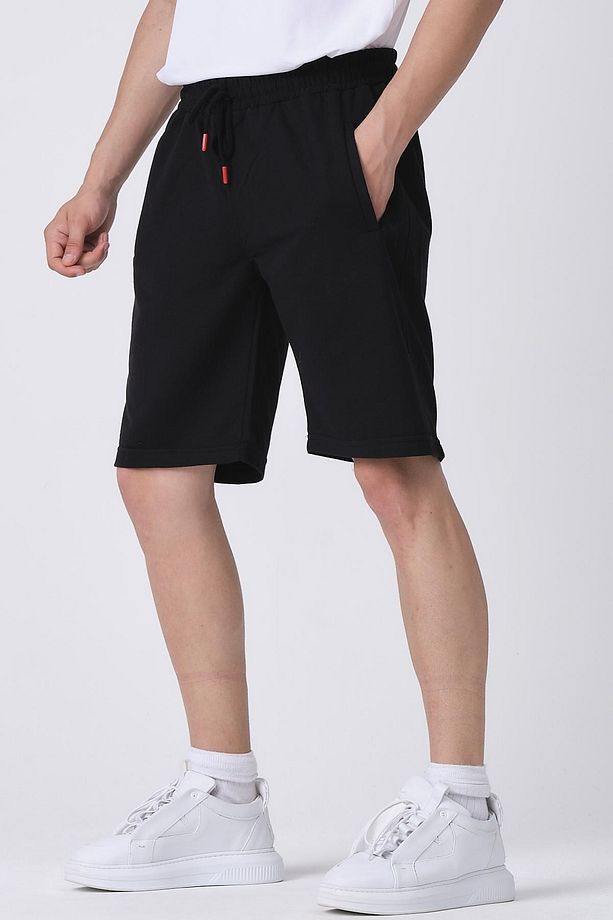 Erkek Orijinal Bermuda Regular Fit Şort Siyah - 1