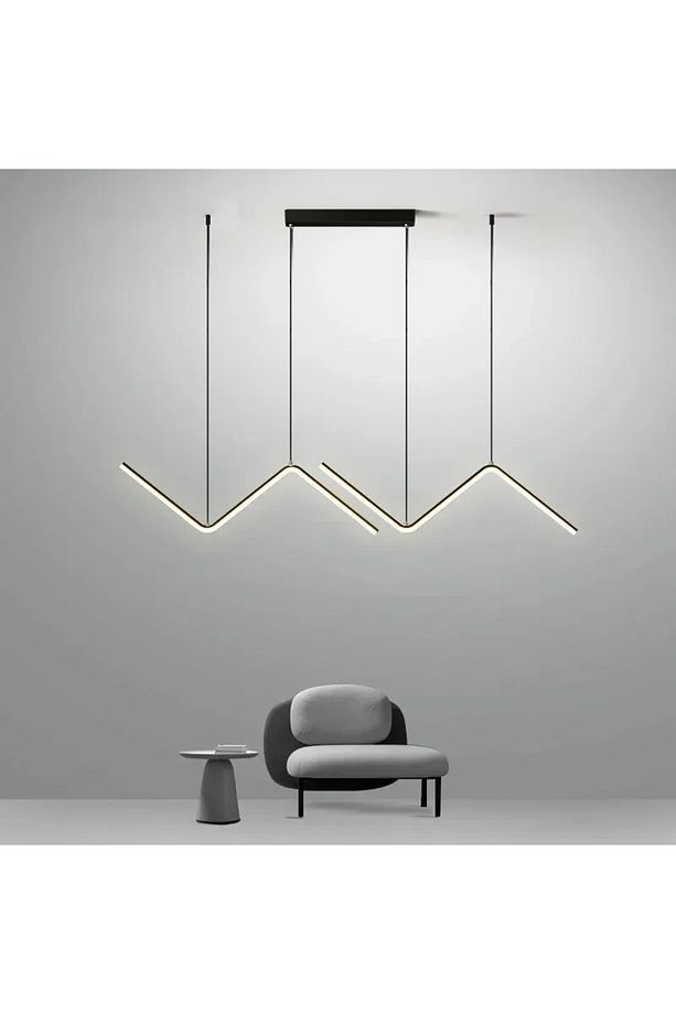 Modern Led Avize  Mutfak Yemek Odası İçin Minimalist Tasarım Ev Dekor Yaratıcı Restoran Aydınlatma - 2