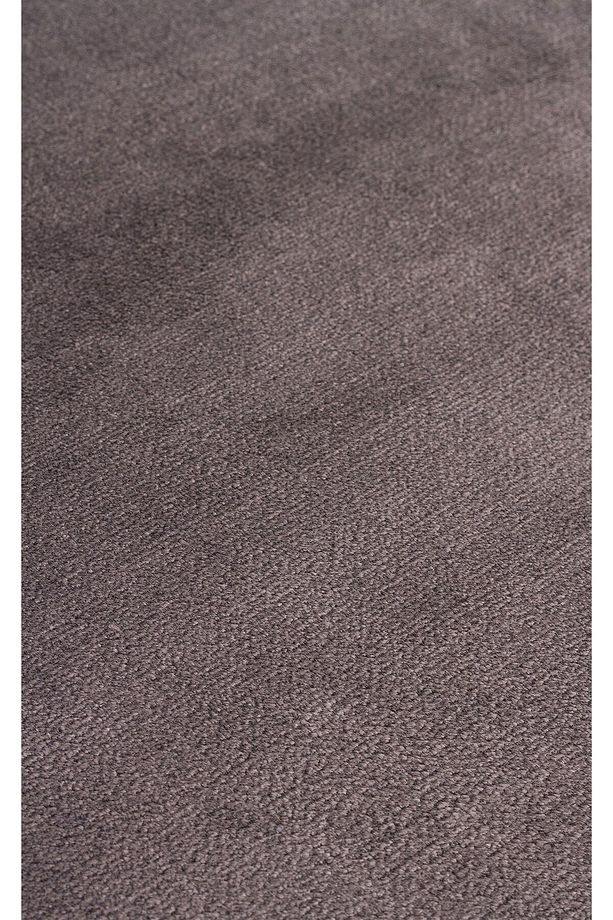 Lugano Lug Plaın Charcoal Yüksek Kalite Sık Dokuma Salon Halısı - 5