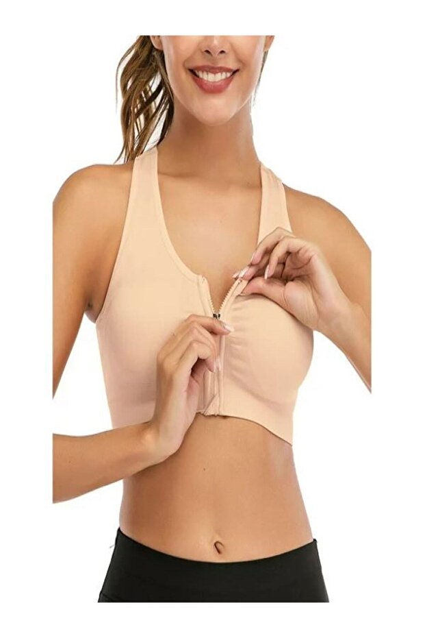Zippered Liposuction Postoperative Bra Breast Enlargement Reduction After