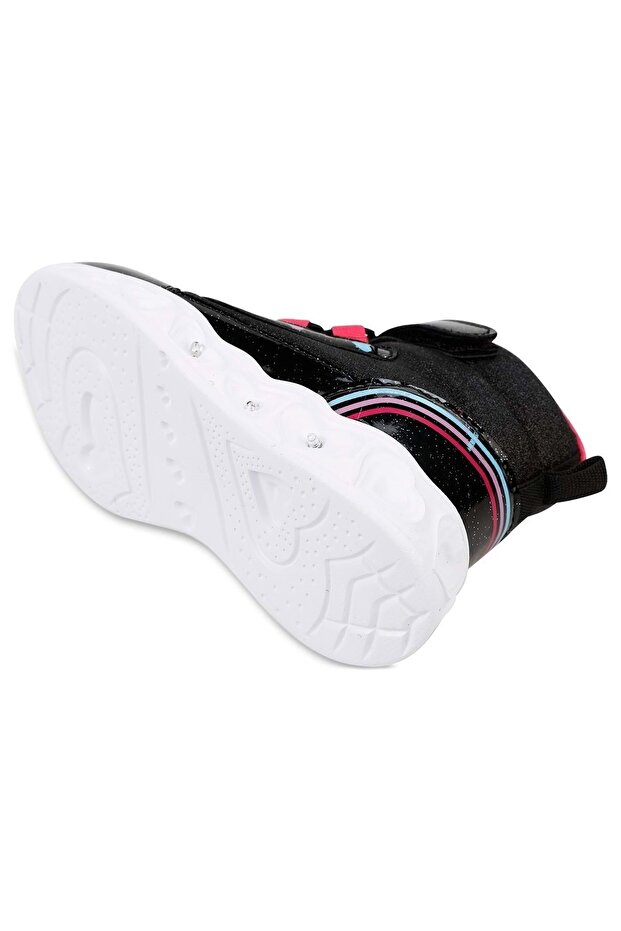 0879 Kız Çocuk Anatomik Taban Işıklı Bot - 2