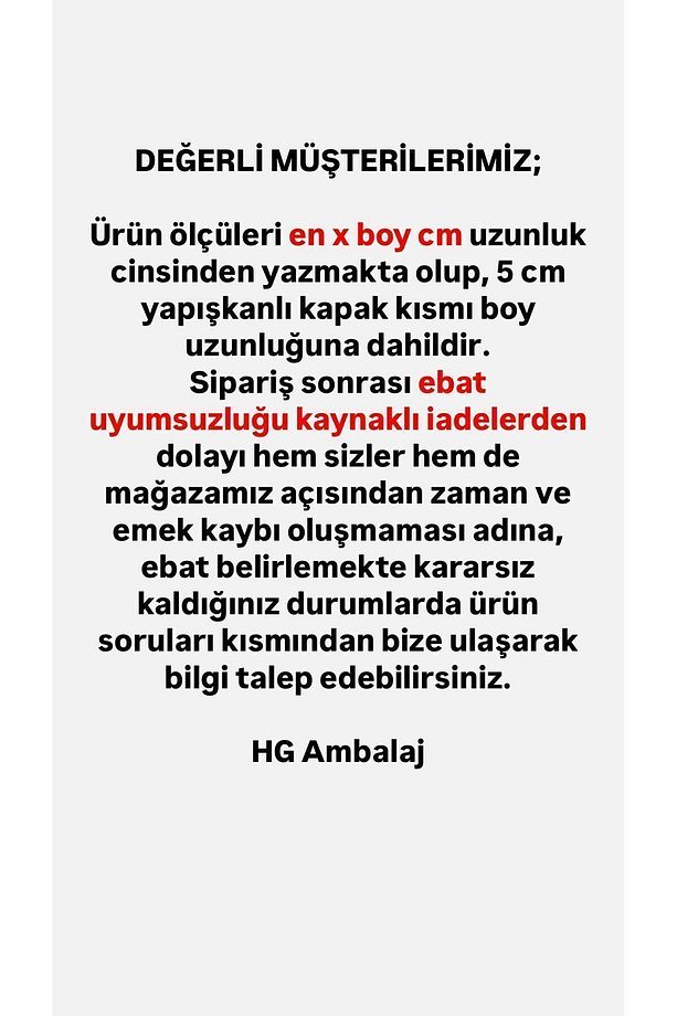 20 Adet 40*60 Cm Bantlı Yapışkanlı Opp Jelatin Poşet, Şeffaf Poşet ( 40x55 5) - 6
