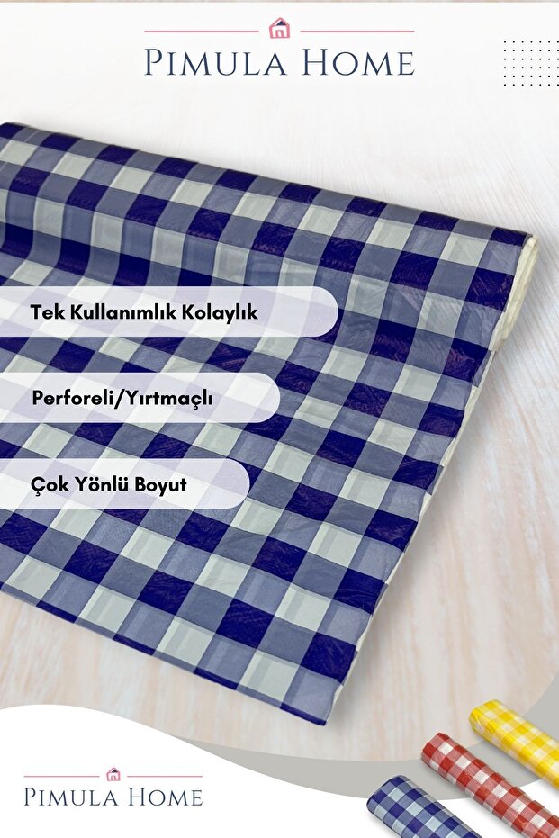 30 adet 100 x 120 cm  Kullan At Masa Örtüsü Su Geçirmez aktivite örtüsü - Ser-at Sofra 3 Rulo. - 7