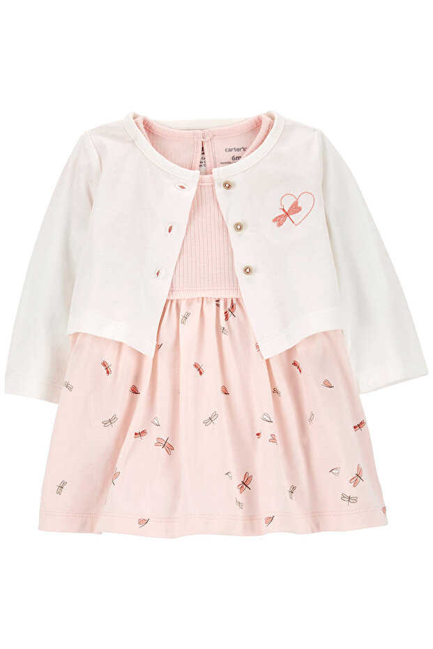 Kız Bebek Elbise Set - 1