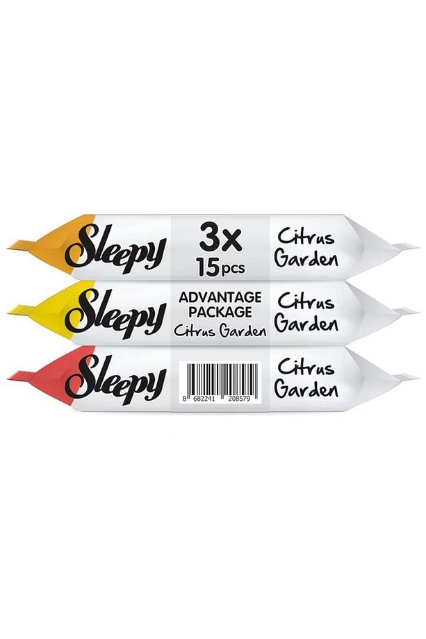 Islak Havlu Cep Mendil 15 Yaprak (12 Lİ SET) Narenciye Bahçesi/citrus (4PK*3) 180 Yaprak - 2