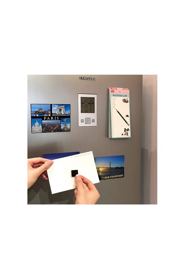 100 Adet Yapışkanlı Mıknatıs Magnet, Güçlü Çok Amaçlı Süsleme Mıknatısı Dolap, Nişan, Bebek, Kına - 3