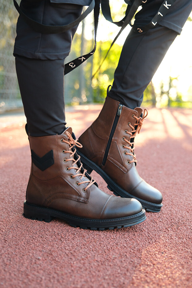 Taba Cilt Erkek Postal Bot 0012347 - 1