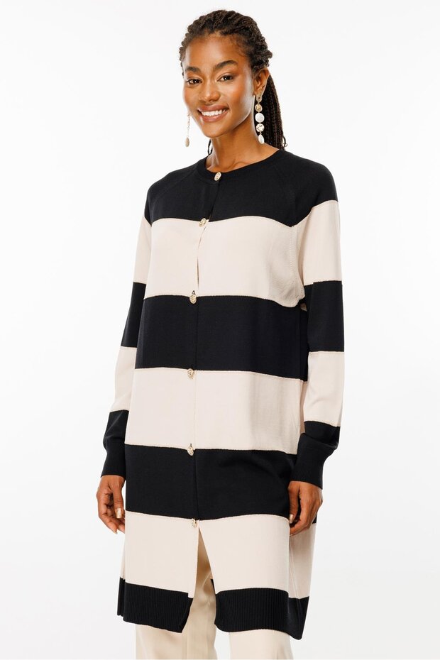 Triko Hırka SİYAH TAŞ - 6