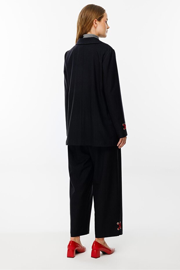 Blazer Takım Siyah - 5
