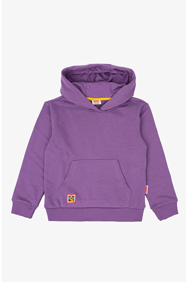 Çocuk Kapşonlu Sweatshirt - 1