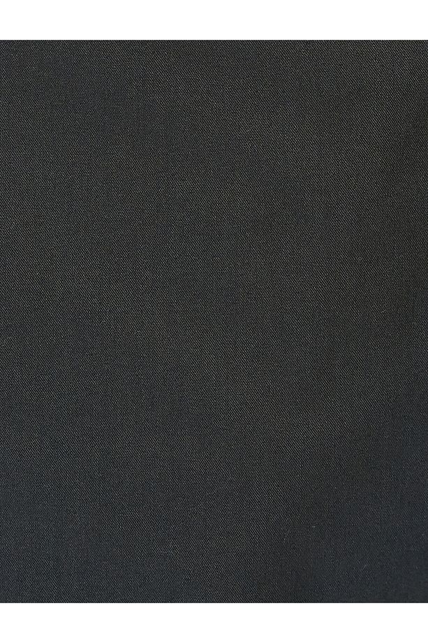 Kumaş Şort Slim Fit Düğmeli Cep Detaylı - 6