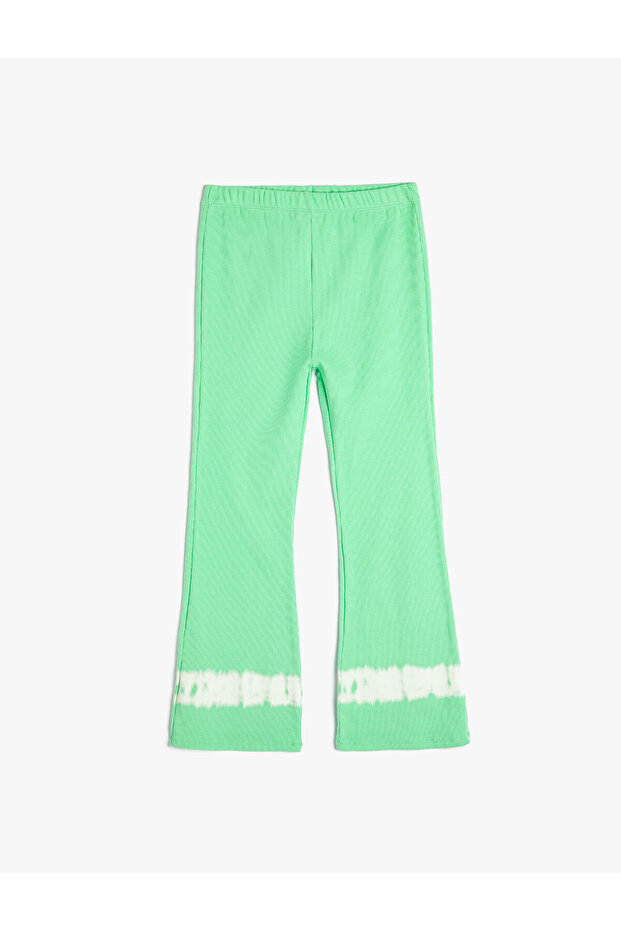 Spanish Leg Trousers Batik Detailed Cotton