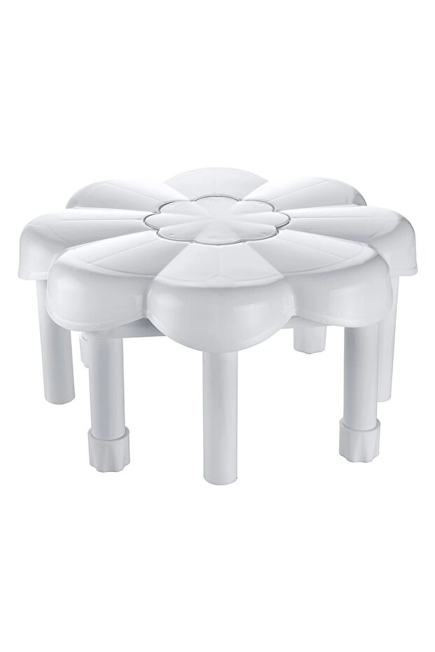 Beyaz Paptya Tabure - 2