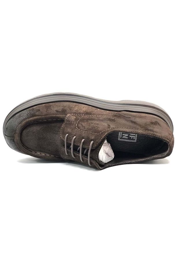 Logan Hakiki Deri Günlük Sneaker Bağcıklı Erkek Ayakkabı - 5